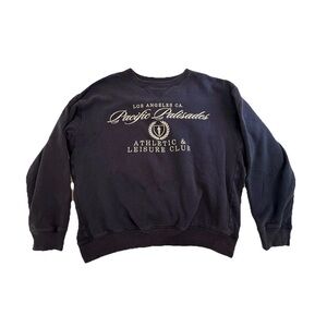Aeropostale Navy Crewneck Sweater- Pacific Palisades Club